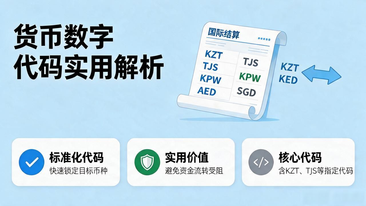 世界各国货币数字代码全解析，省钱省时好帮手