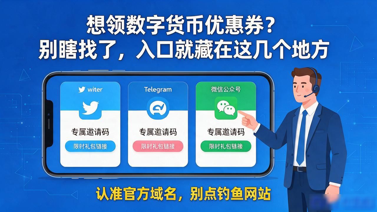 想领数字货币优惠券？别瞎找了，入口就藏在这几个地方