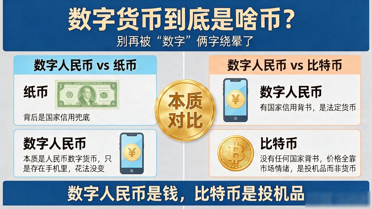 数字货币到底是啥币？别再被"数字"俩字绕晕了