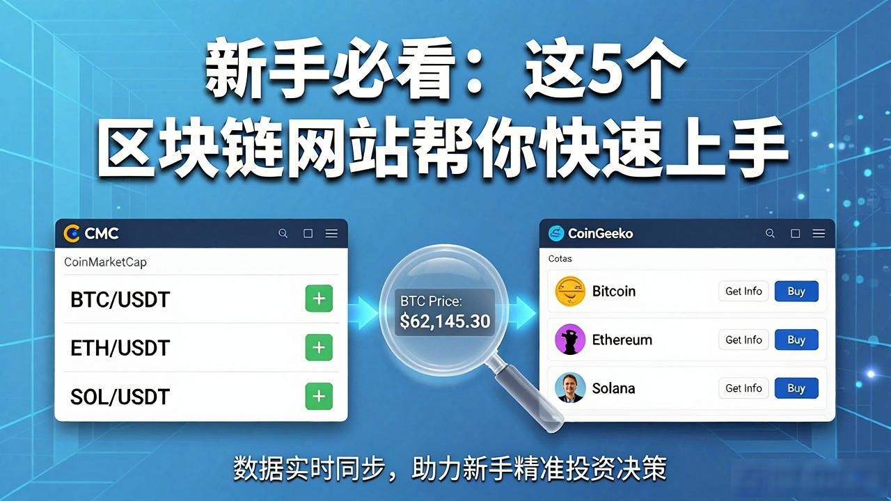 新手必看：这5个区块链网站帮你快速上手