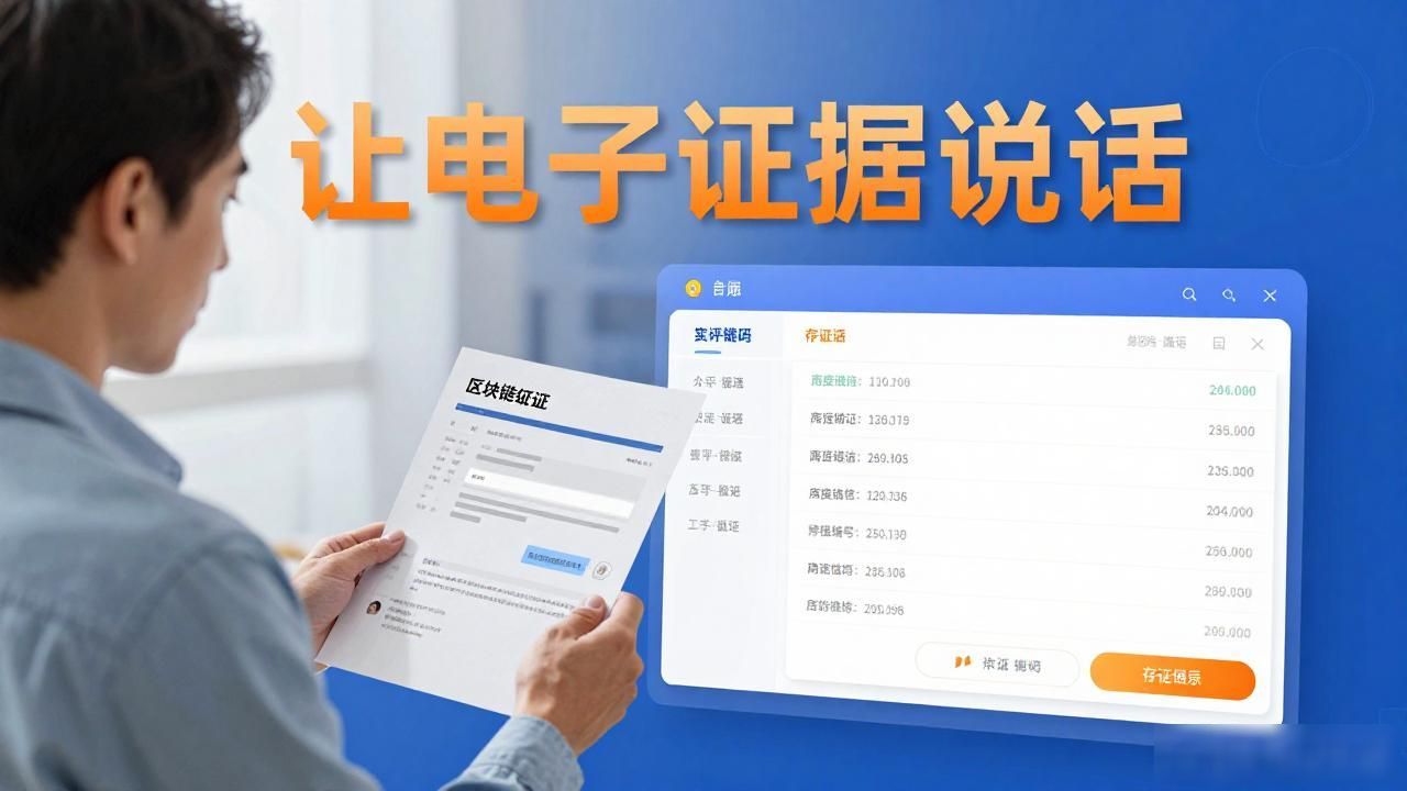 区块链存证服务：让电子证据说话