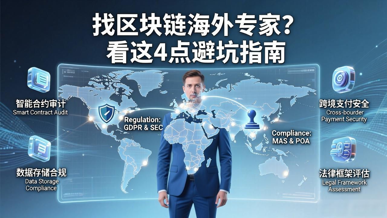 找区块链海外专家？看这4点避坑指南