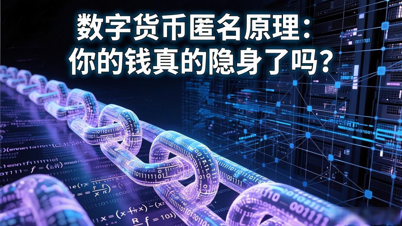 数字货币匿名原理：你的钱真的隐身了吗？