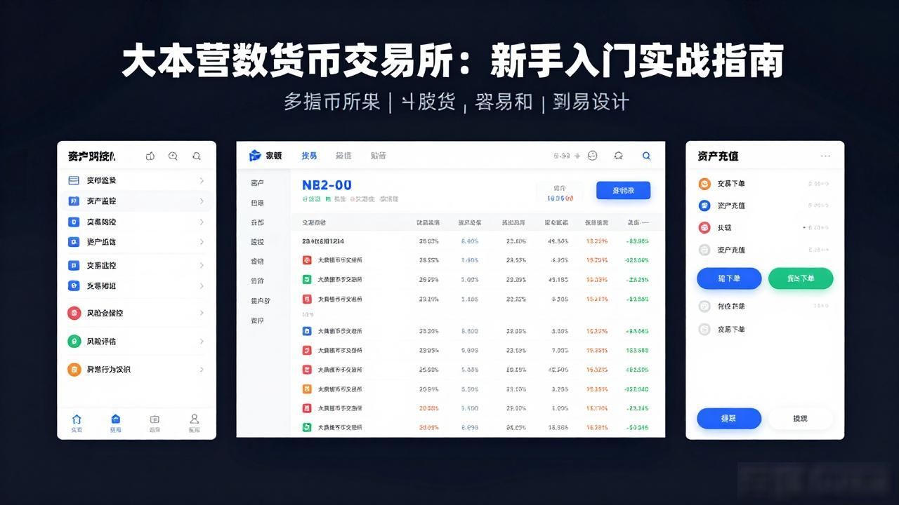 大本营数字货币交易所：新手入门实战指南