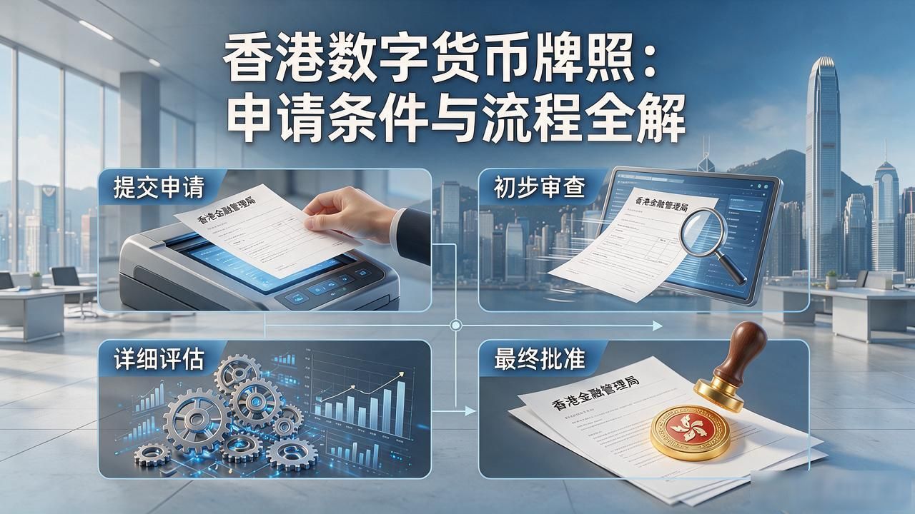 香港数字货币牌照：申请条件与流程全解
