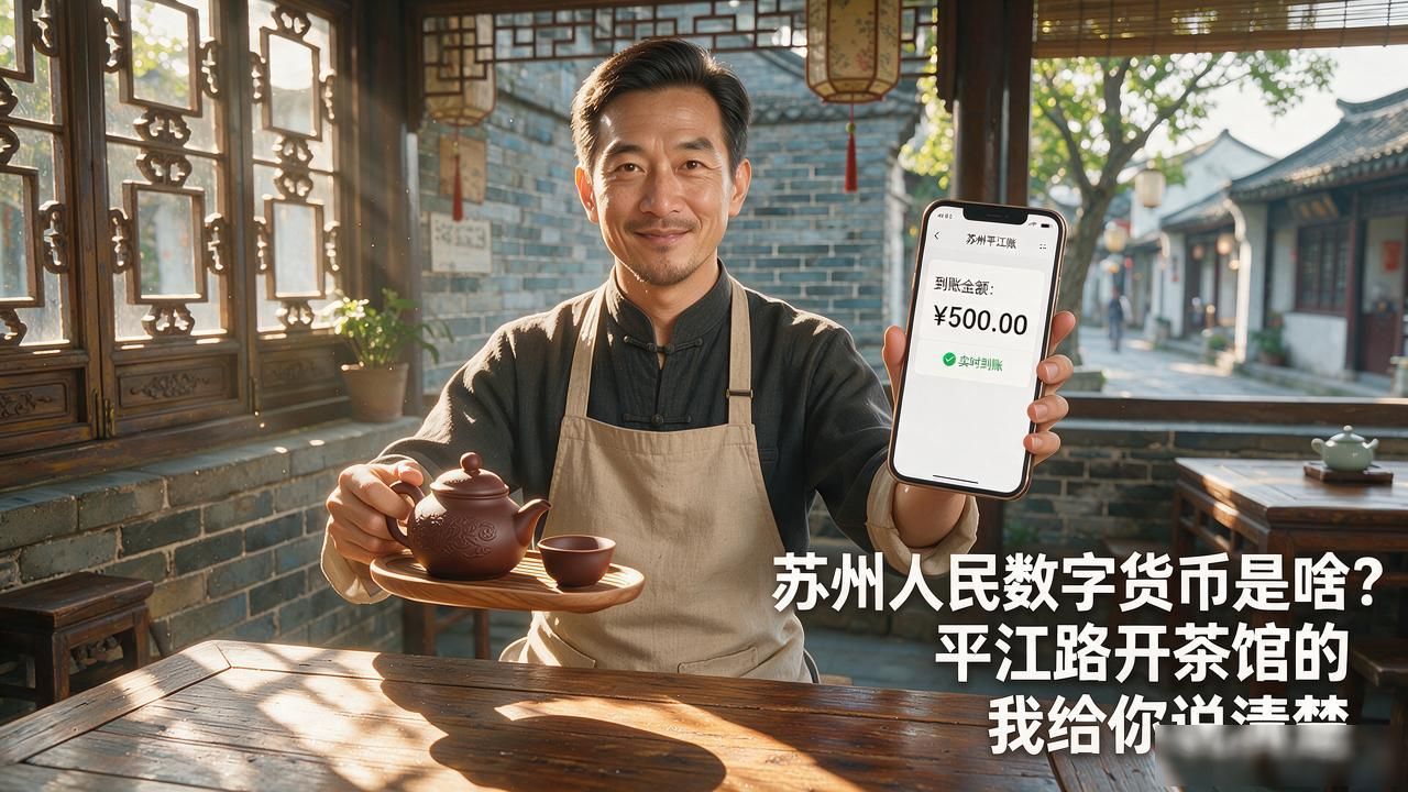 苏州人民数字货币是啥？平江路开茶馆的我给你说清楚