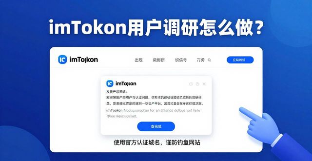 imToken正版网站用户调研怎么做？三步实用指南
