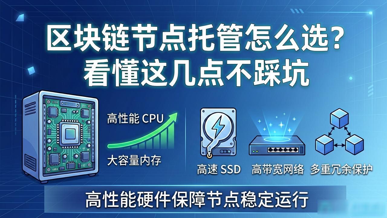 区块链节点托管怎么选？看懂这几点不踩坑