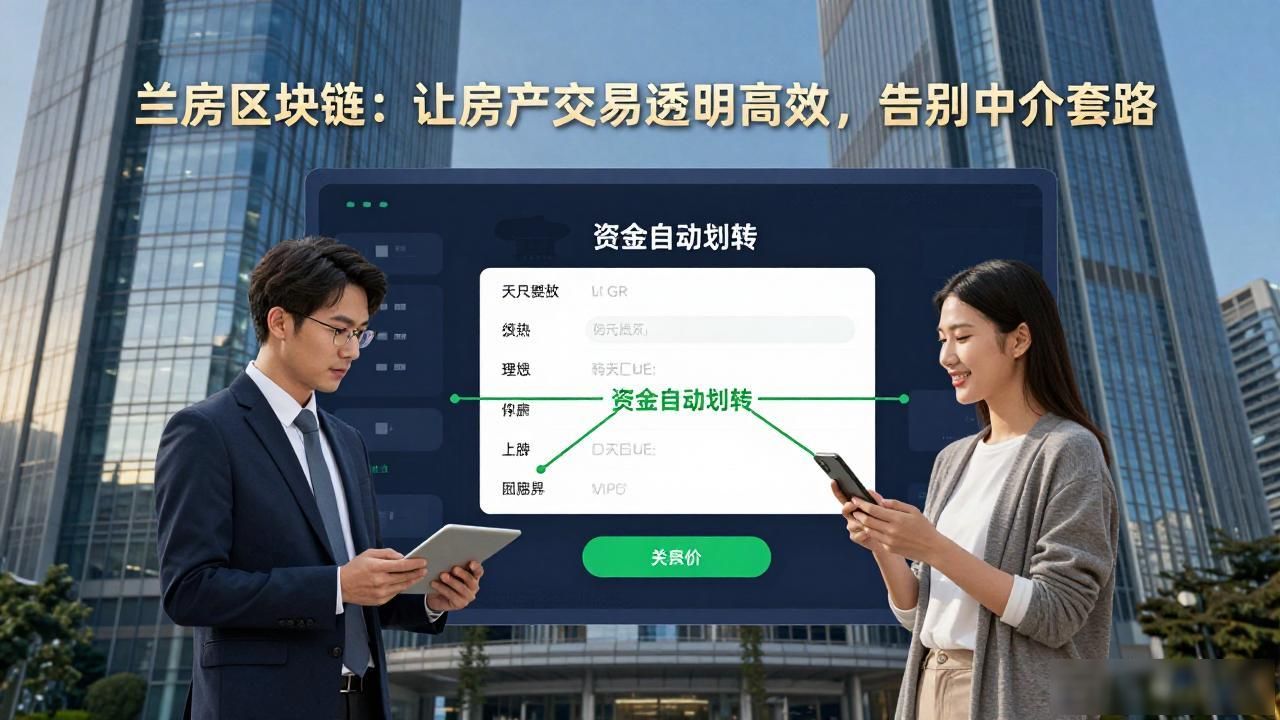 兰房区块链：让房产交易透明高效，告别中介套路