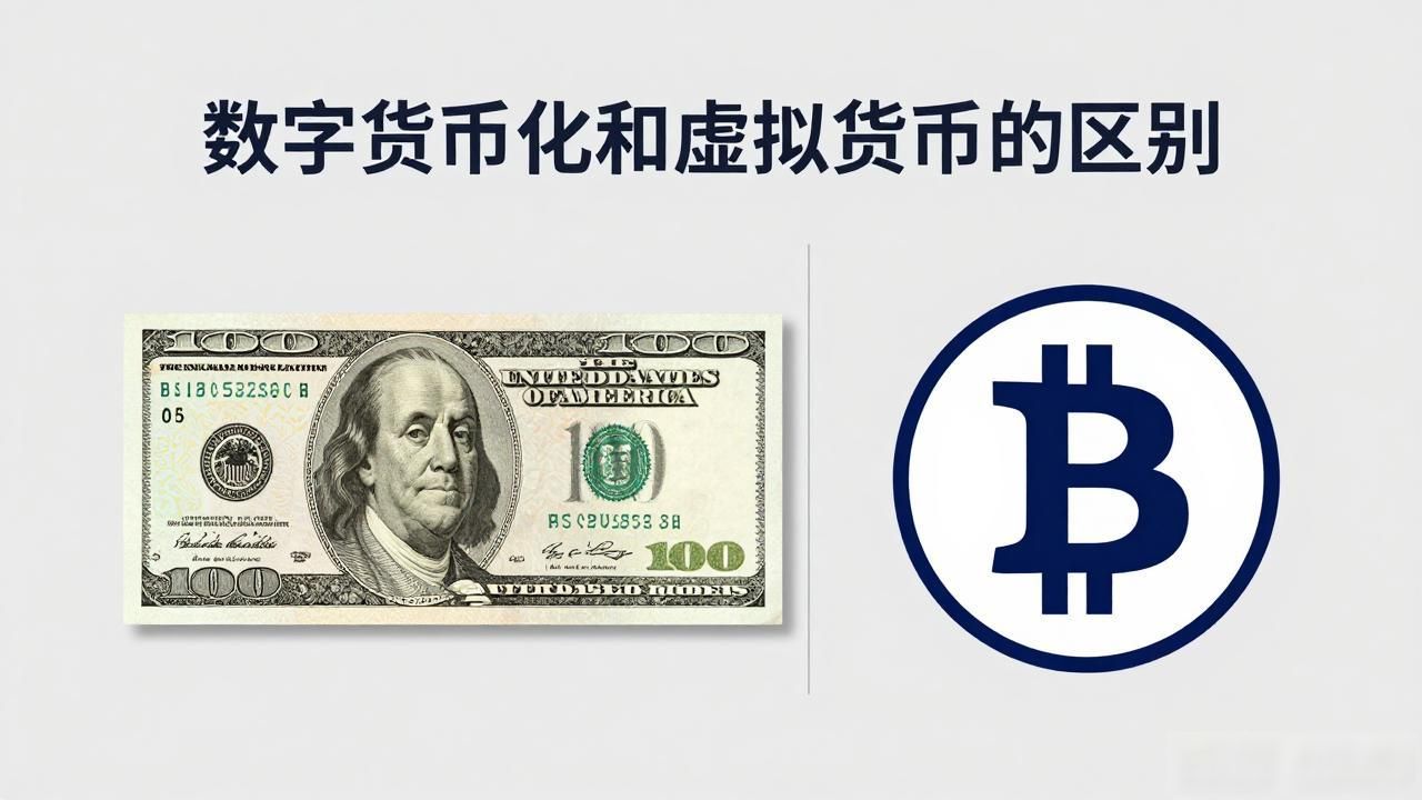 数字货币化和虚拟货币的区别：普通人必须搞清楚的真相