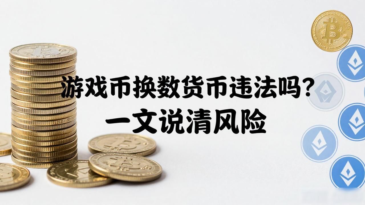 游戏币换数字货币违法吗？一文说清风险