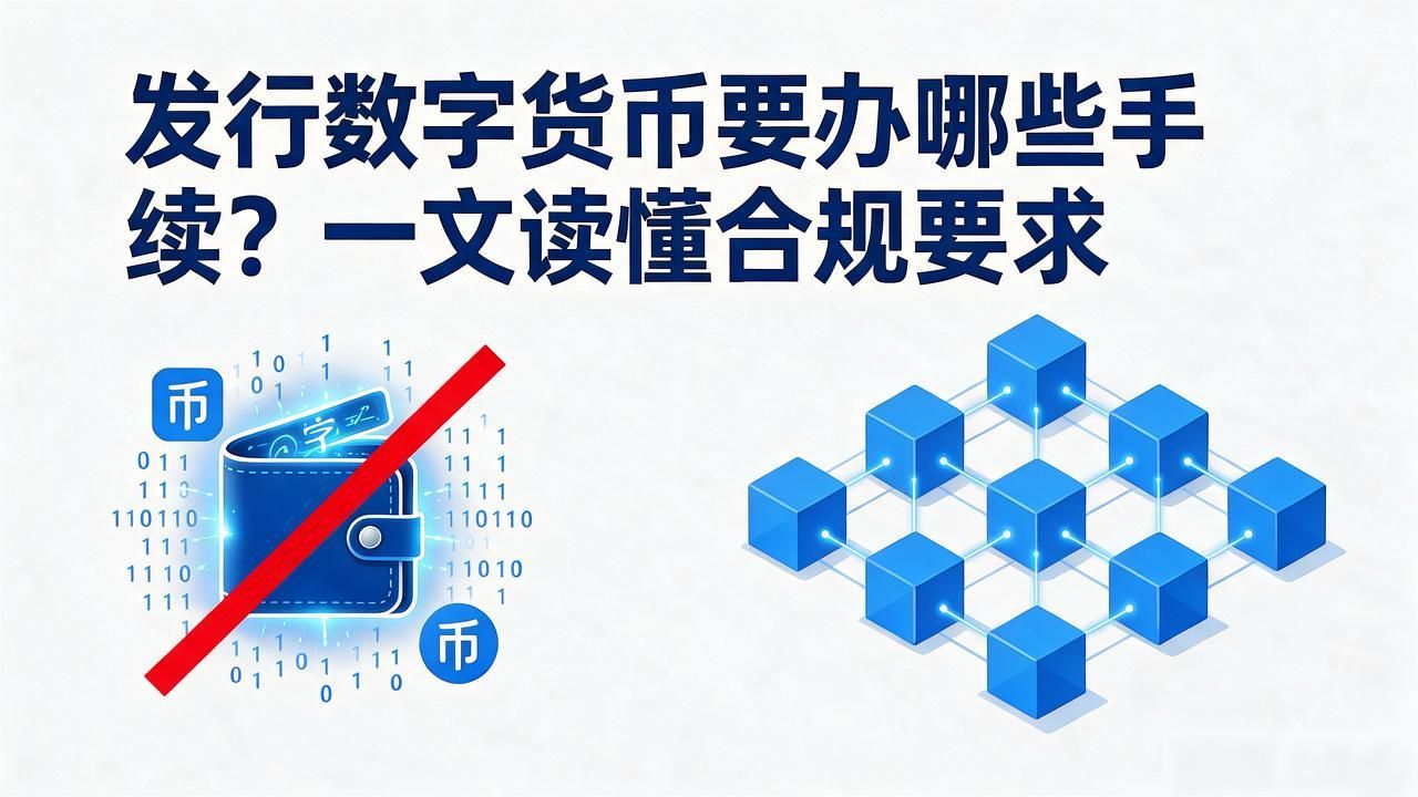 发行数字货币要办哪些手续？一文读懂合规要求