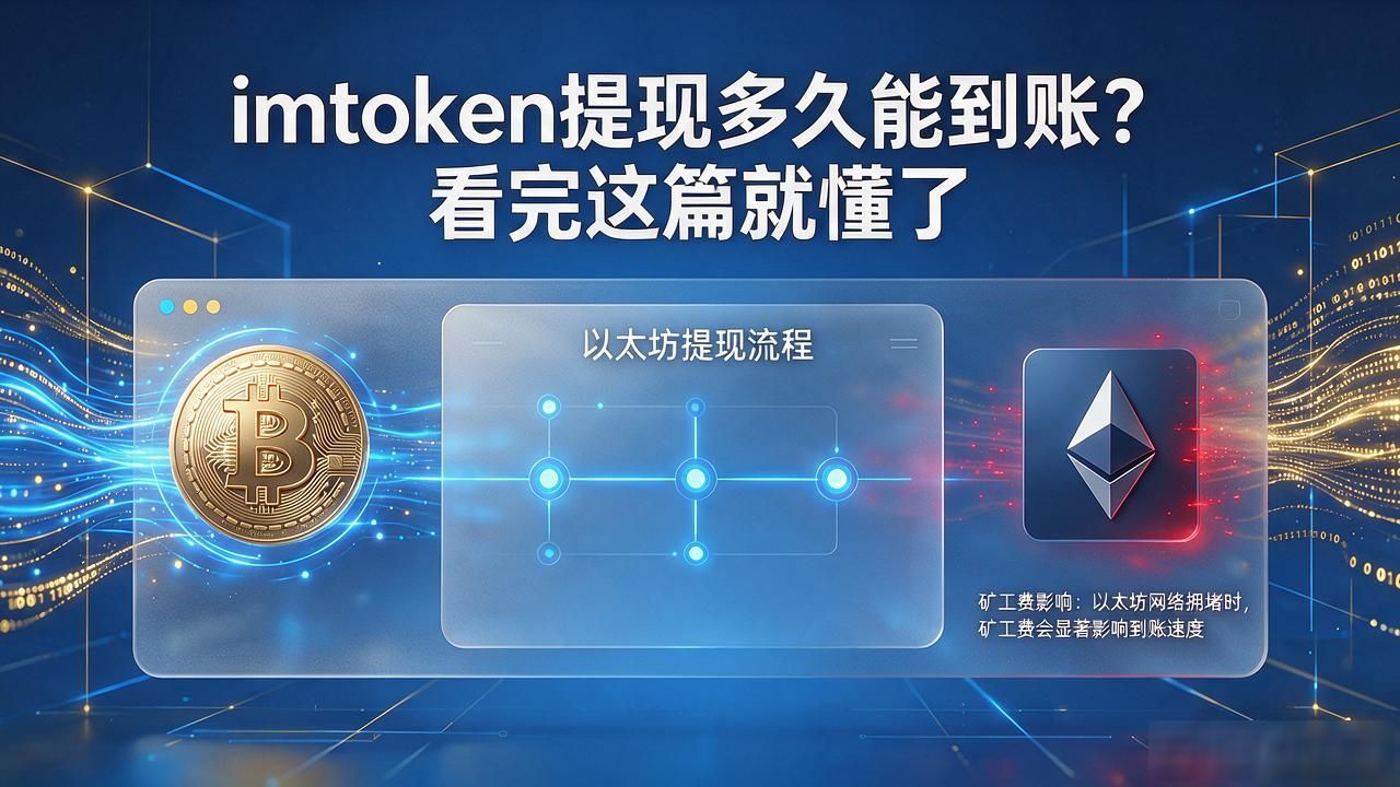 imtoken提现多久能到账？看完这篇就懂了