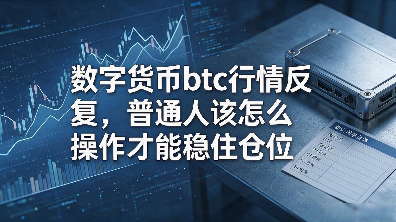 数字货币btc行情反复，普通人该怎么操作才能稳住仓位