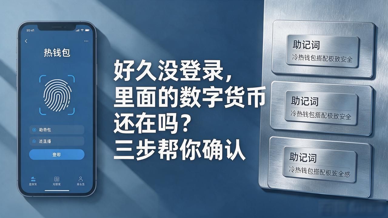 好久没登录，里面的数字货币还在吗？三步帮你确认