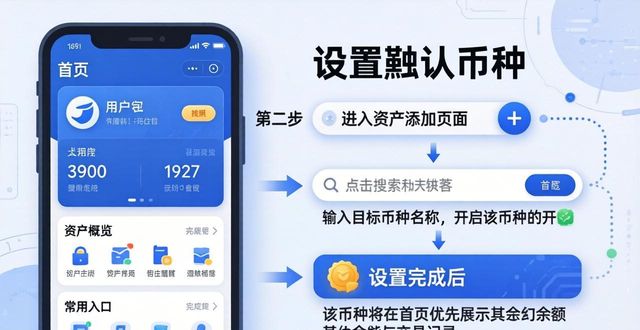 imToken 1.0版：三步设置默认币种