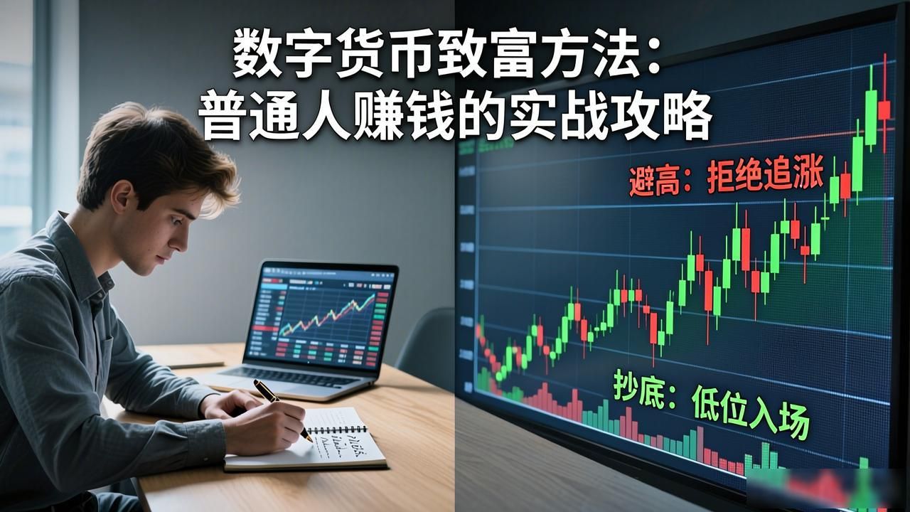 数字货币致富方法：普通人赚钱的实战攻略