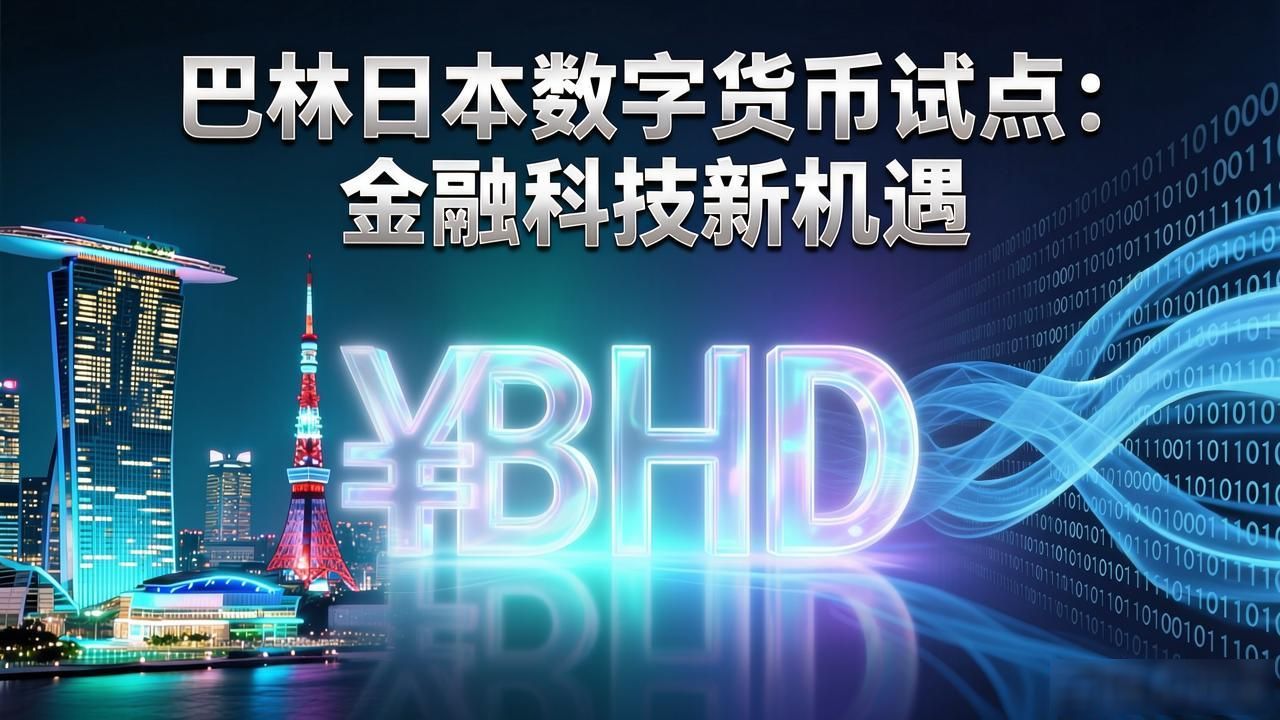 巴林日本数字货币试点：金融科技新机遇