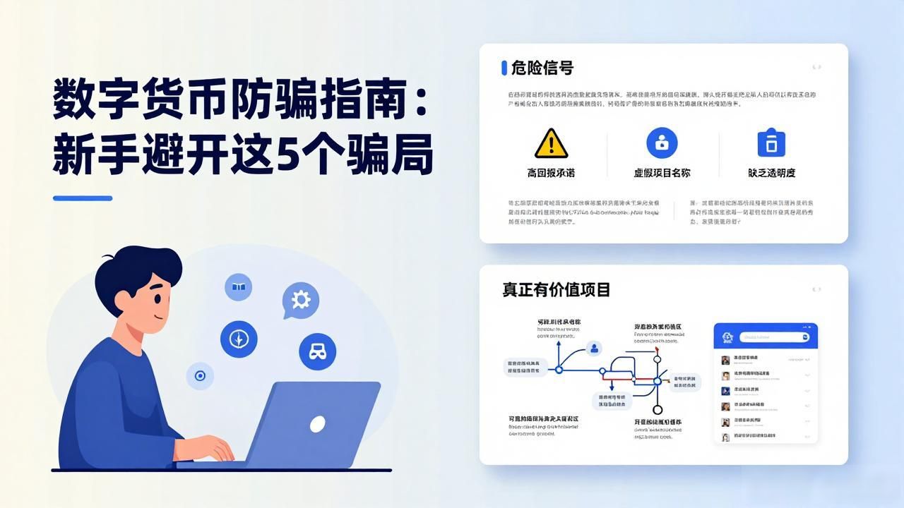 数字货币防骗指南：新手避开这5个骗局