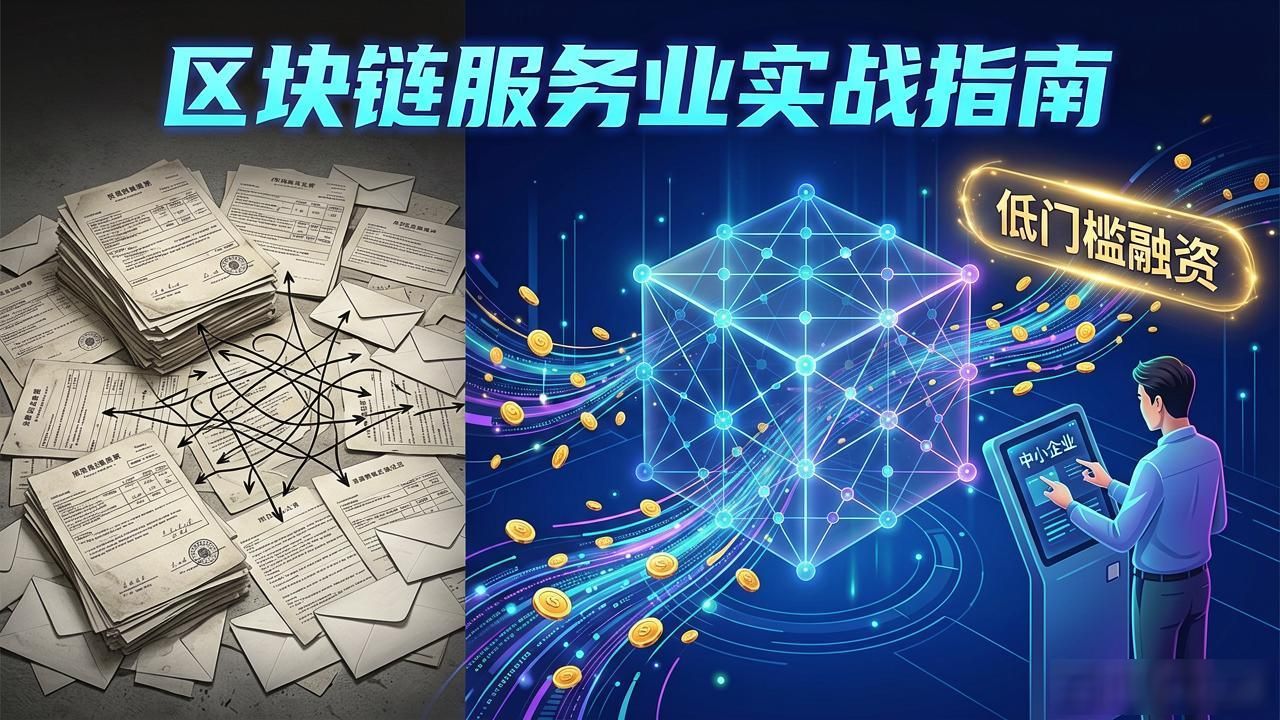 企业数字化转型的底层信任引擎：区块链服务业实战指南