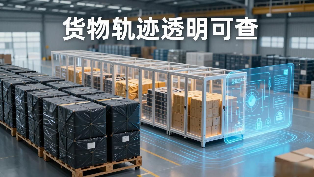 区块链物流改造概念：让货物轨迹透明可查