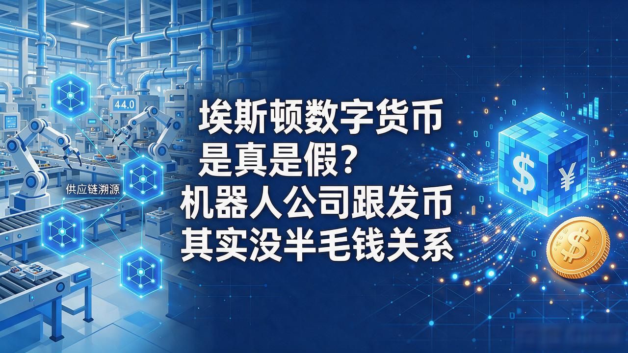 埃斯顿数字货币是真是假？机器人公司跟发币其实没半毛钱关系