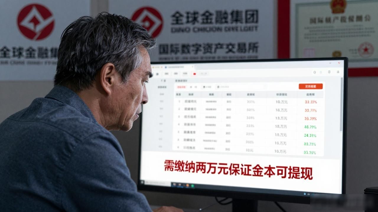 投资数字货币无法提现，客服说再交一笔手续费就能出账