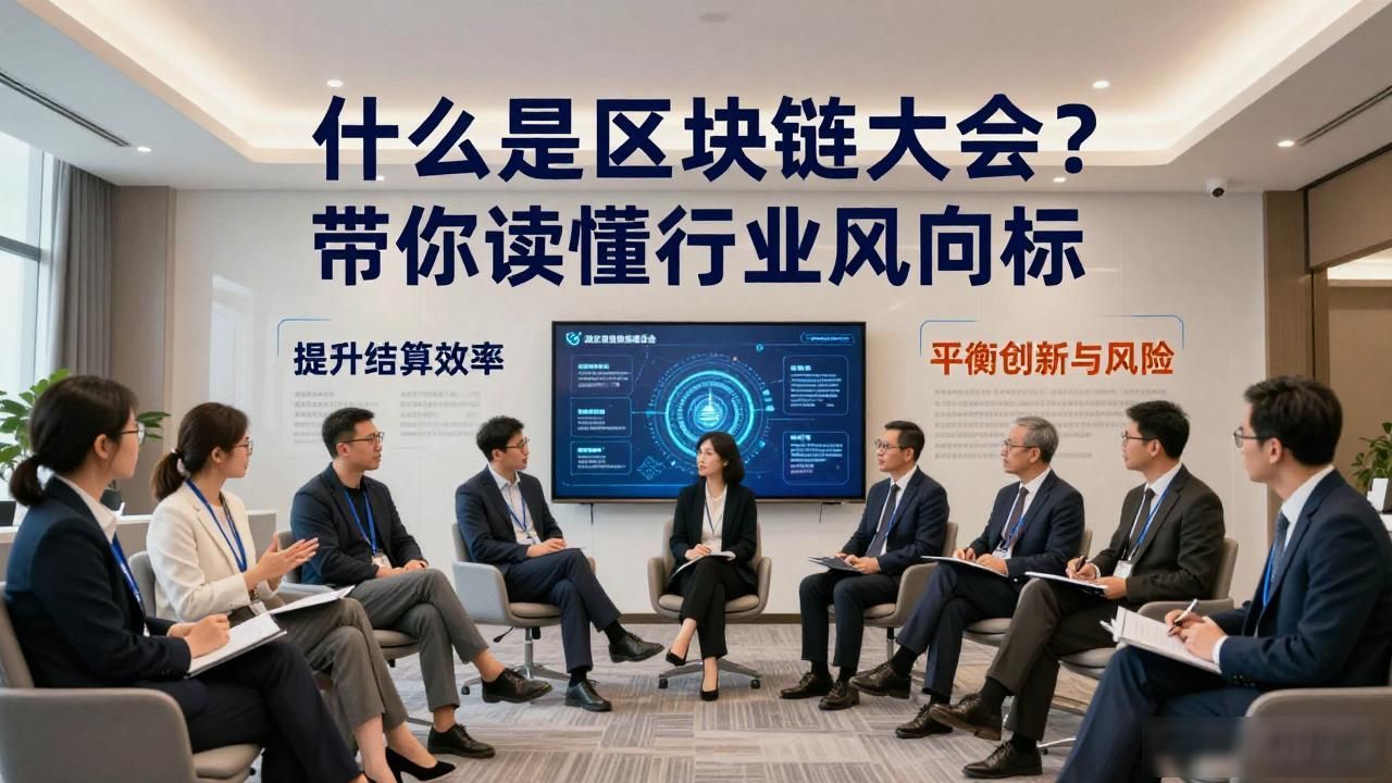 什么是区块链大会?带你读懂行业风向标