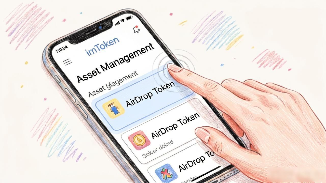 imtoken空投代币怎么删除 imtoken隐藏空投方法