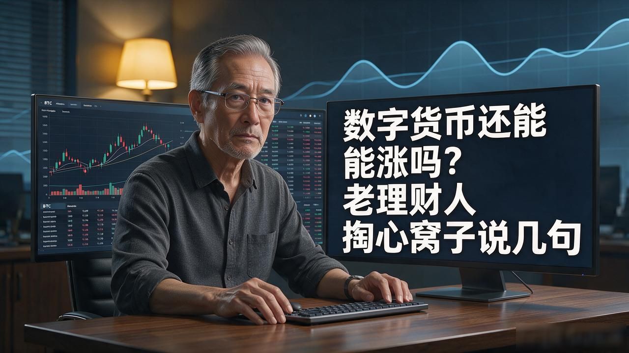 数字货币还能涨吗？老理财人掏心窝子说几句