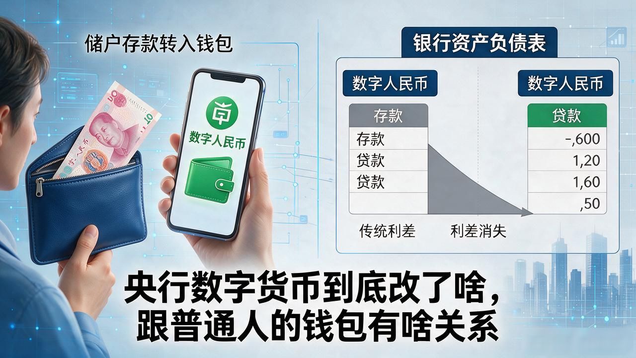 央行数字货币到底改了啥，跟普通人的钱包有啥关系
