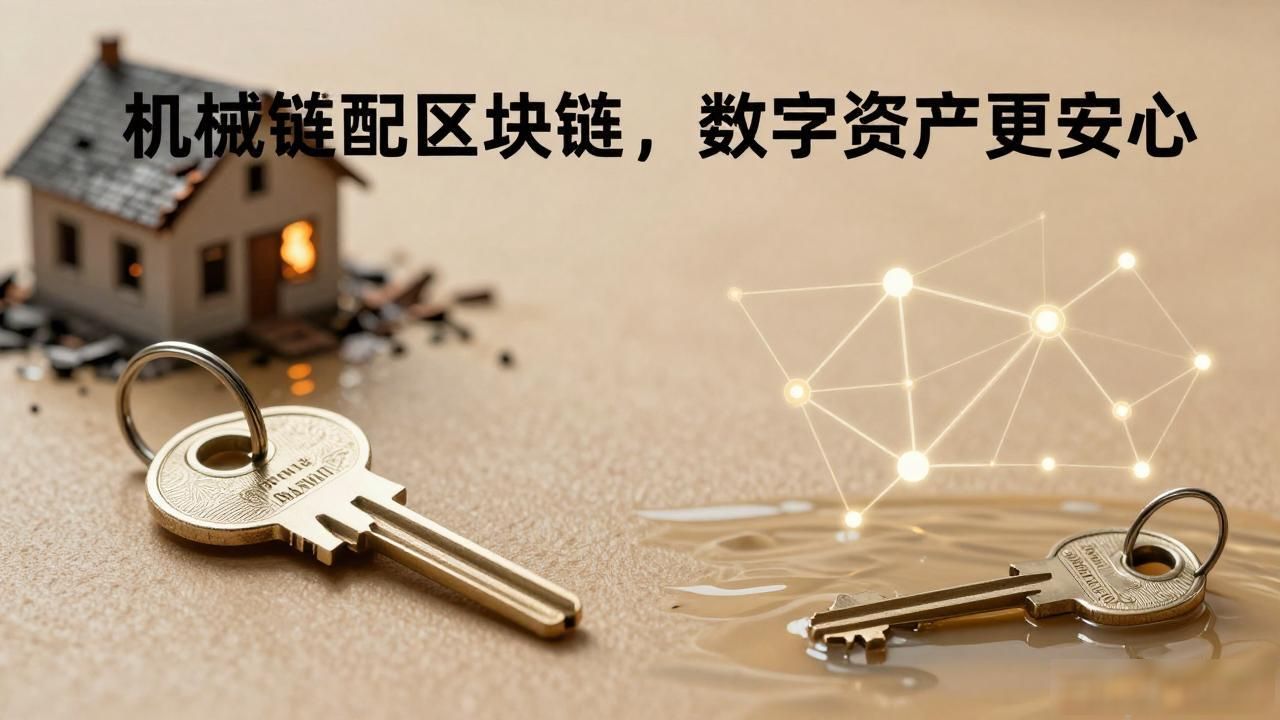 机械钥匙配区块链，数字资产更安心