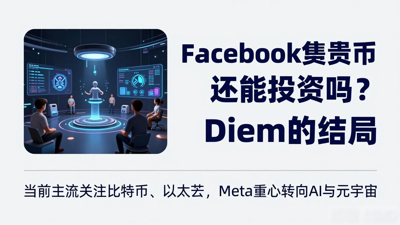 Facebook数字货币还能投资吗？一文看懂Diem的结局