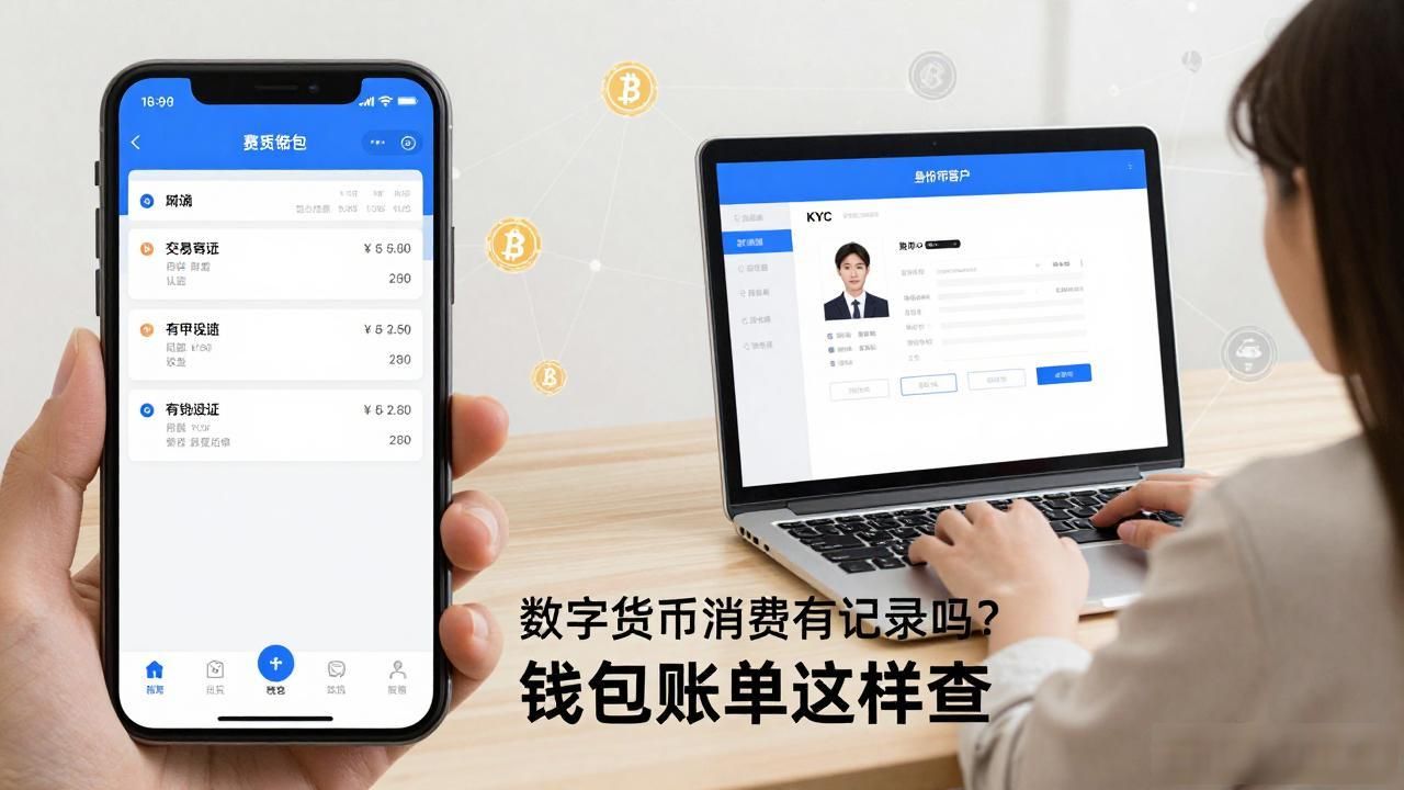 数字货币消费有记录吗?钱包账单这样查