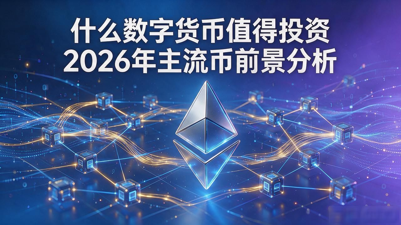 什么数字货币值得投资 2026年主流币前景分析