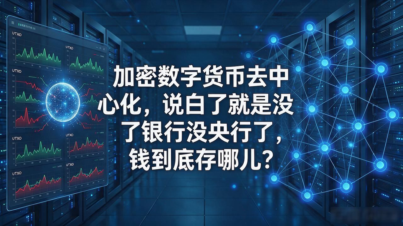 加密数字货币去中心化,说白了就是没了银行没央行了,钱到底存哪儿?