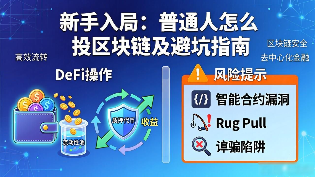 新手入局：普通人怎么投区块链及避坑指南