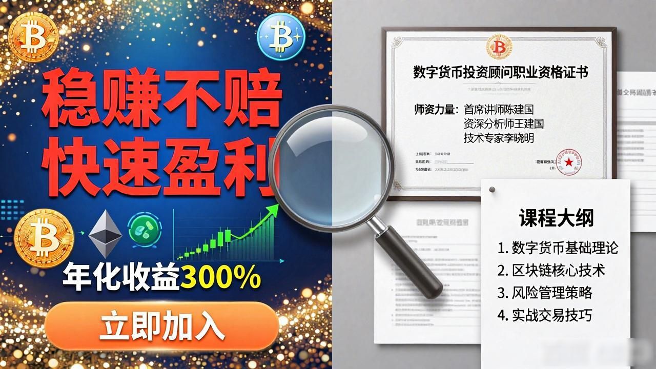 北京数字货币学院是真是假？一文说清楚数字货币培训的风险与选择