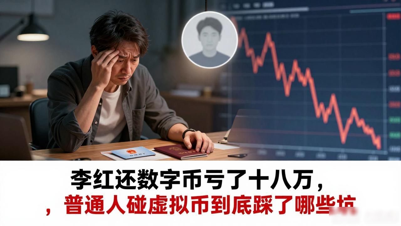 李红追数字货币亏了十八万，普通人碰虚拟币到底踩了哪些坑