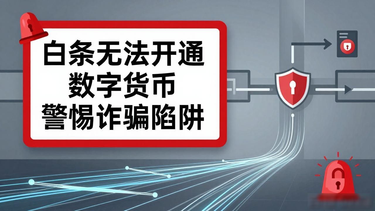白条无法开通数字货币，警惕诈骗陷阱