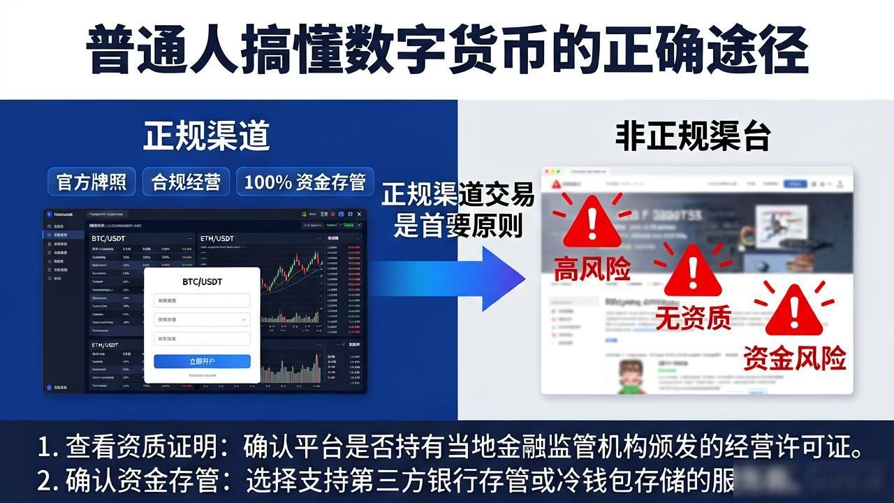 普通人搞懂数字货币的正确途径
