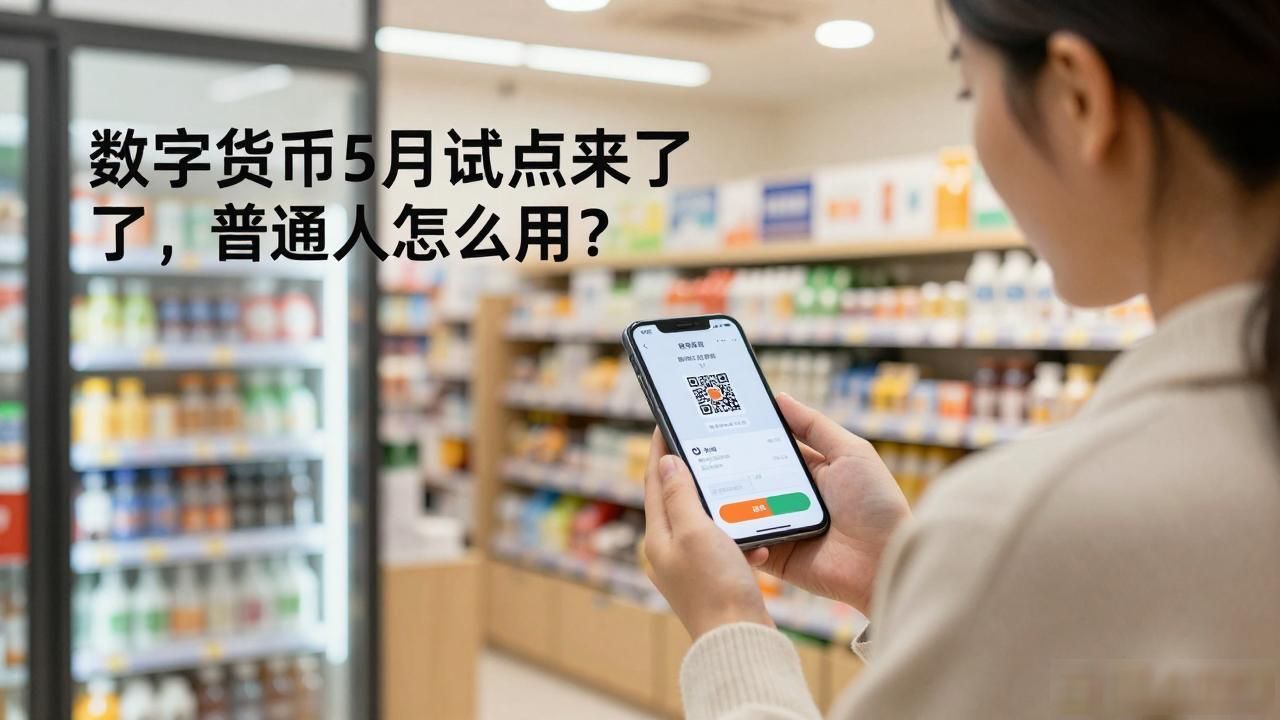 数字货币5月试点来了，普通人怎么用？