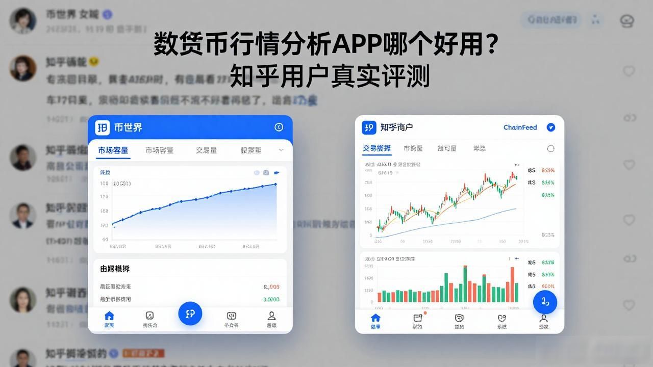 数字货币行情分析APP哪个好用？知乎用户真实评测