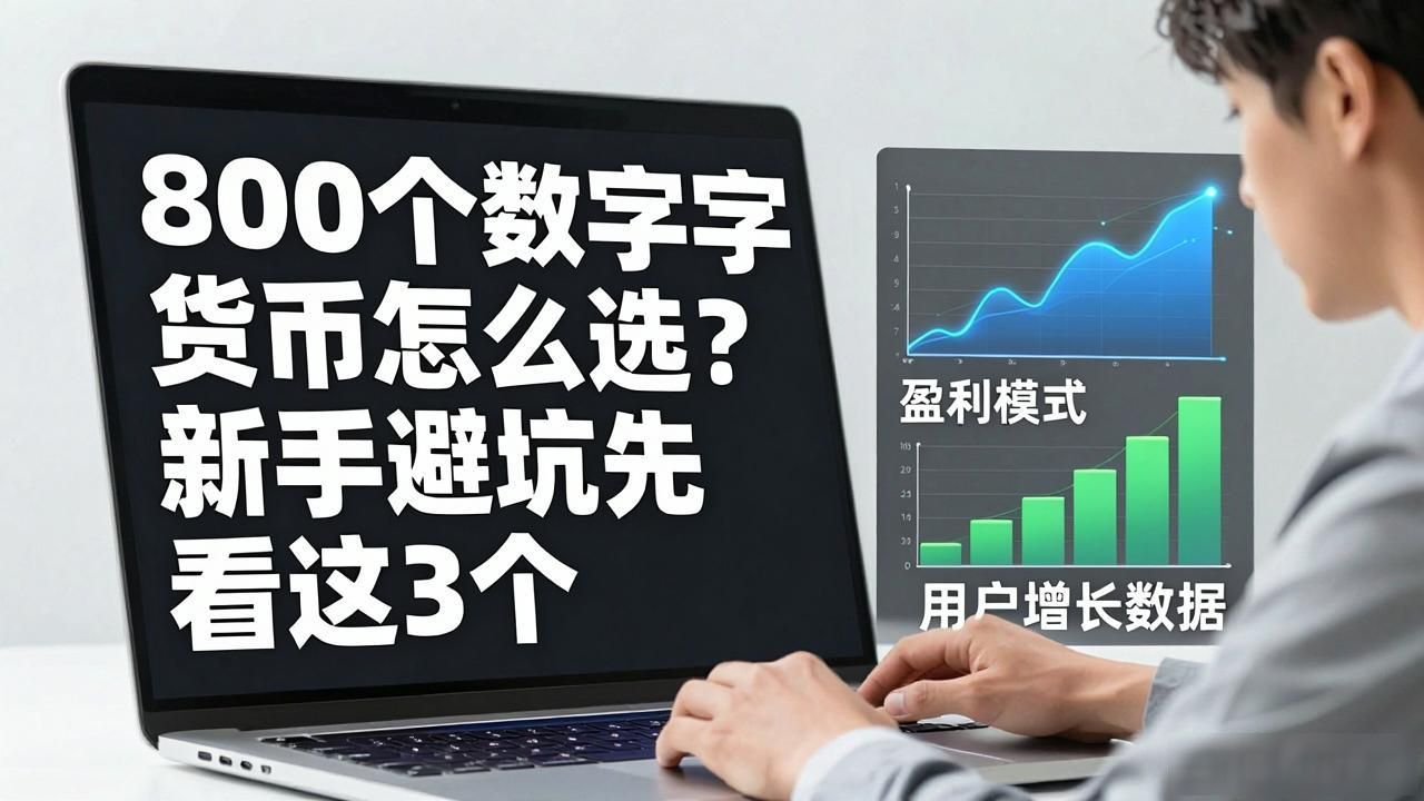 800个数字货币怎么选？新手避坑先看这3个