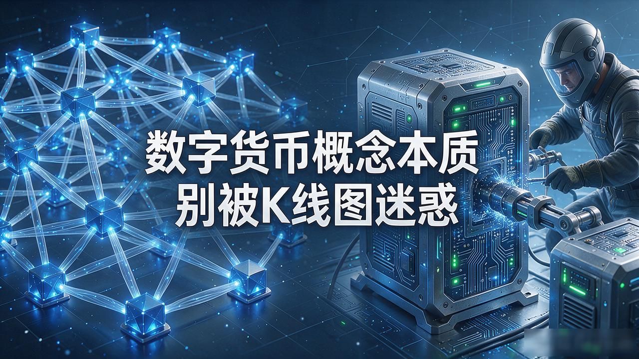 数字货币概念本质 别被K线图迷惑