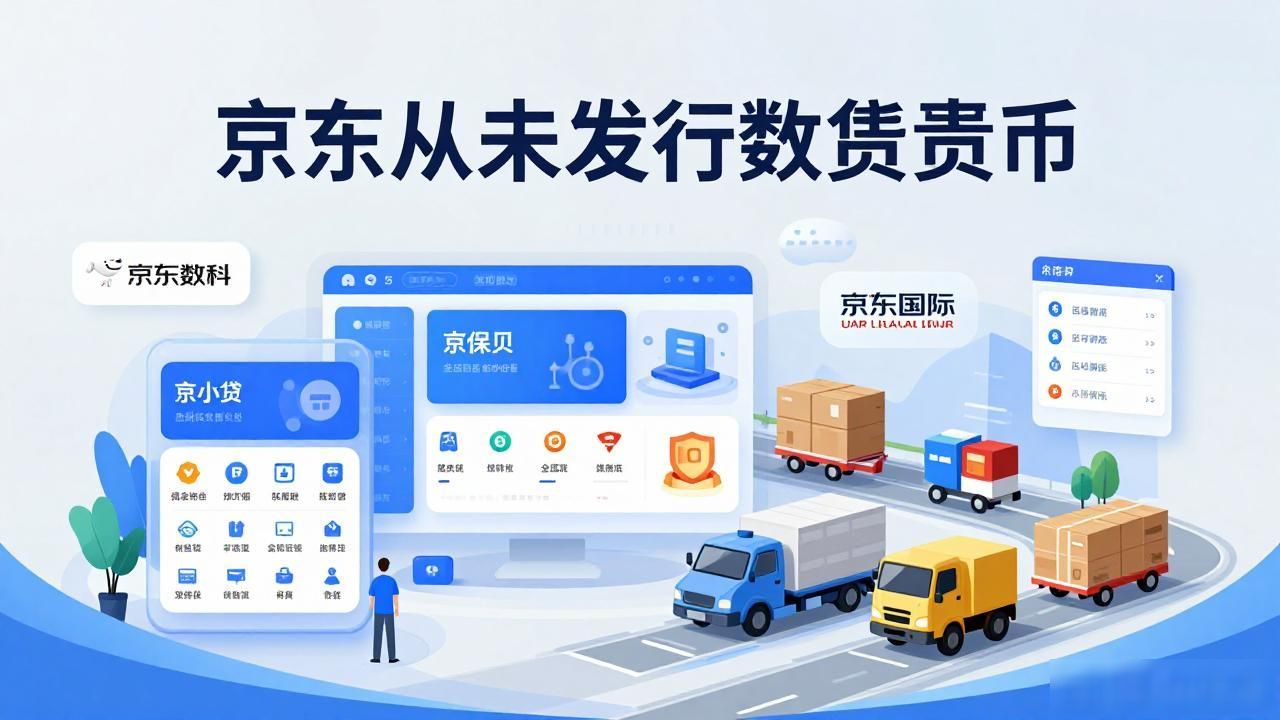 京东从未发行数字货币