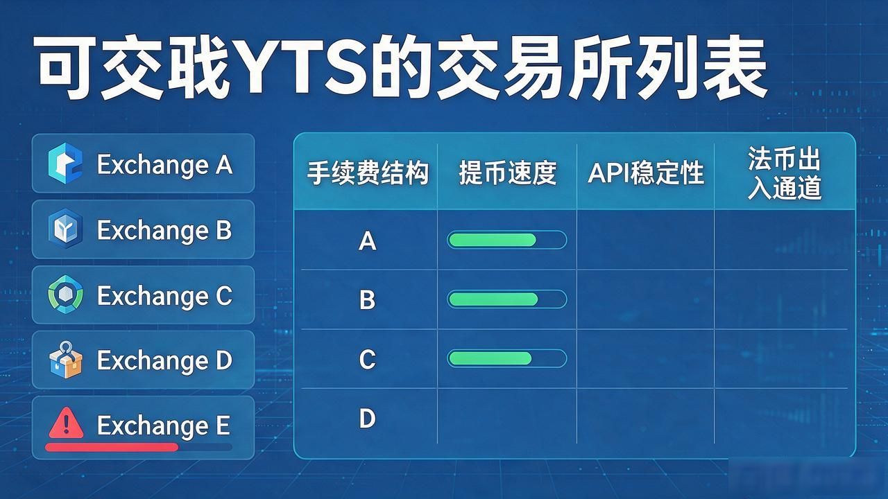 想买卖yts？可交易的数字货币交易所排名，这篇帮你理清
