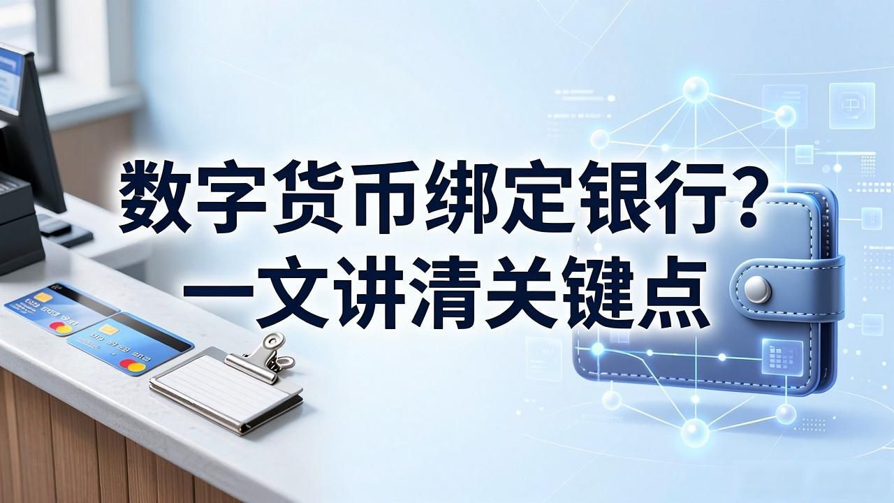 数字货币绑定银行？一文讲清关键点