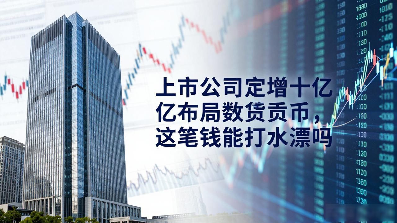 上市公司定增十亿布局数字货币，这笔钱能打水漂吗