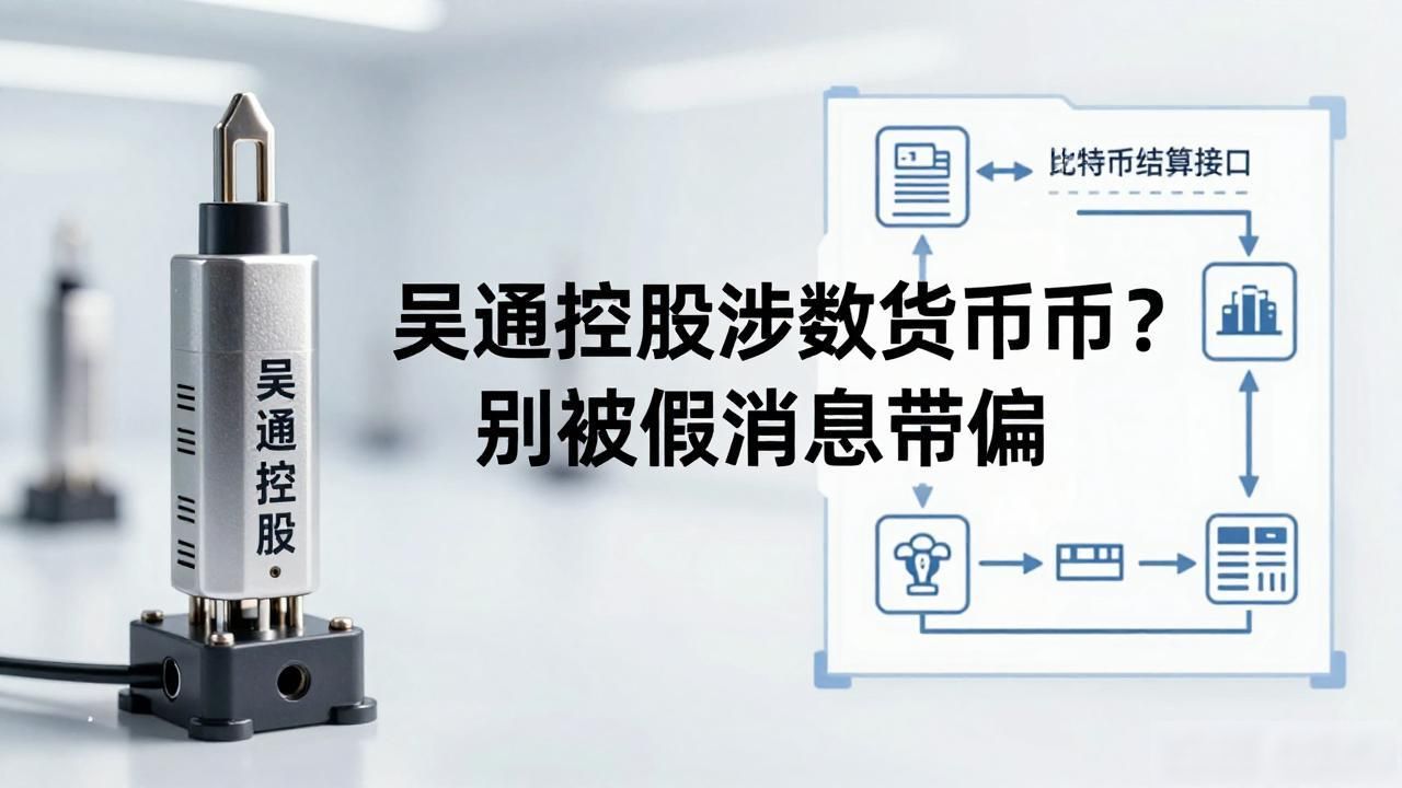 吴通控股涉数字货币？别被假消息带偏